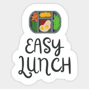 Easy Lunch Sticker